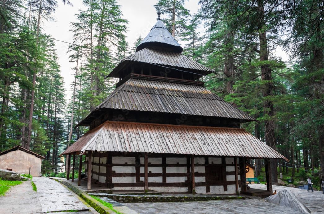 Hadimba Temple Manali wooden temple in forest